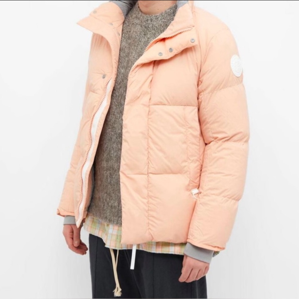 (NWT) Authentic Canada Goose Everett Puffer Pastels Orange Haze Small